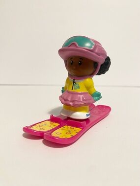 Little People Skier Tessa Figure Ski Winter Christmas Holiday Figure Toy 4/$20 🛑